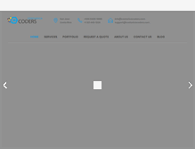 Tablet Screenshot of costaricacoders.com